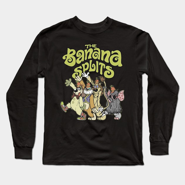 banana splits Long Sleeve T-Shirt by romanisa